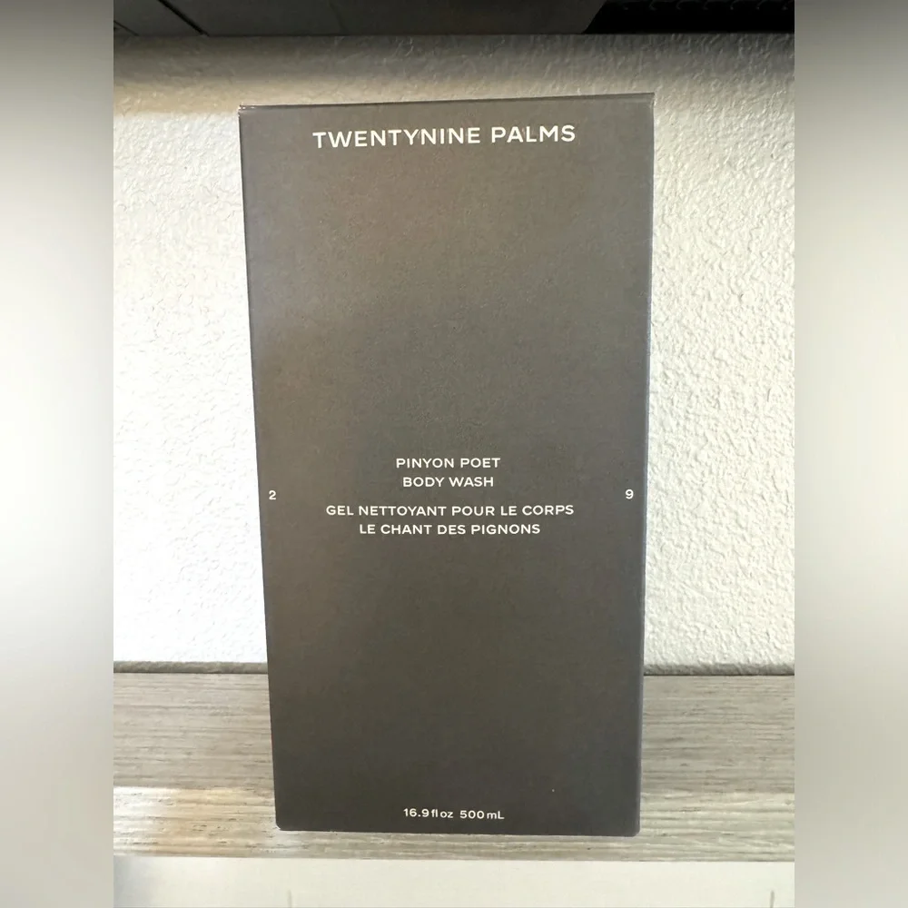 TWENTY NINE PALMS Palms Pinyon Poet Body Wash 16.9 fl oz by Jared Leto. NIB